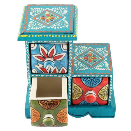 Spice Box Masala Rack Container Gift Items 